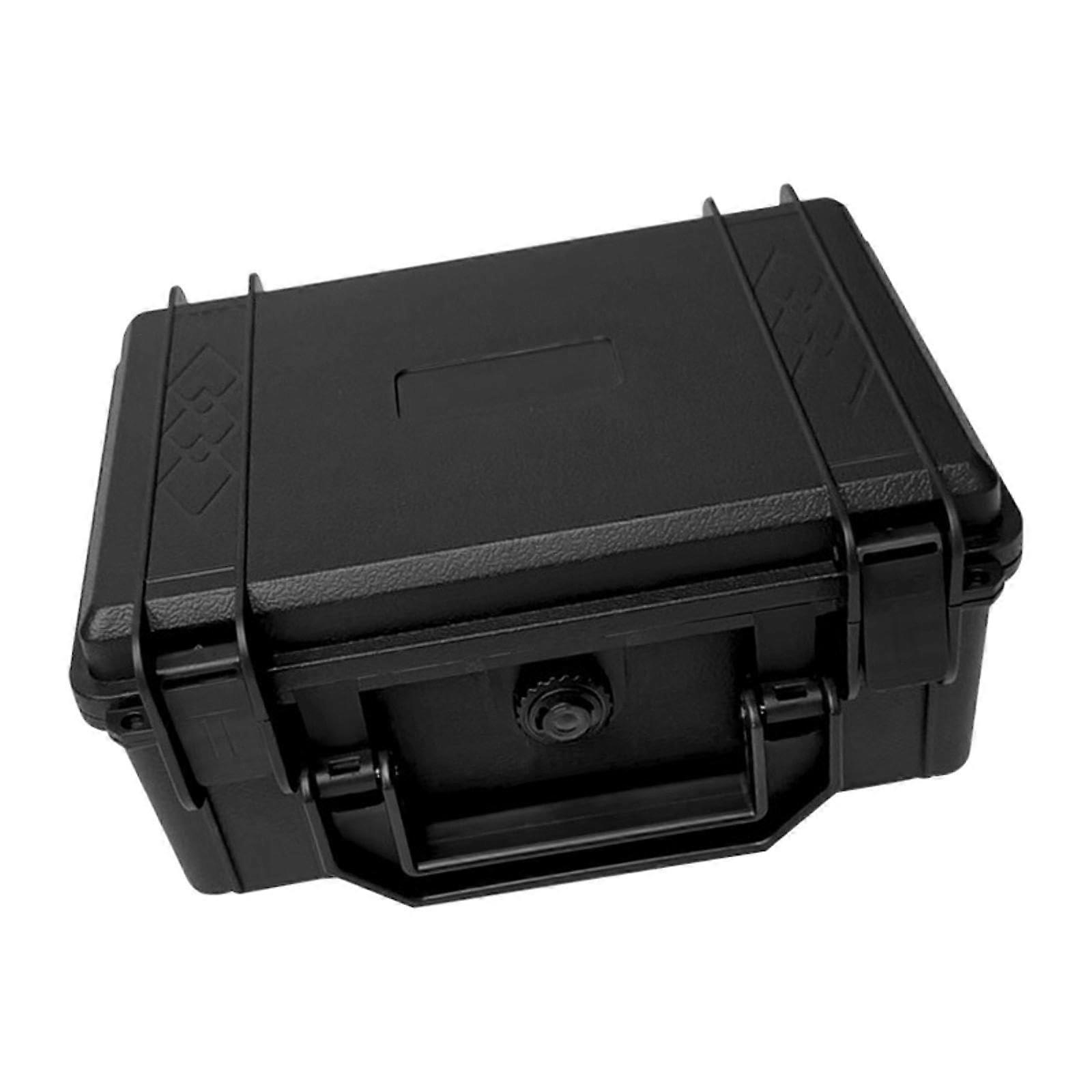 Tool Box System Case With Clips, Universal Transport Case For Tools, Indoor Outdoor Use, 23.8 x 15.7 x 10 cm