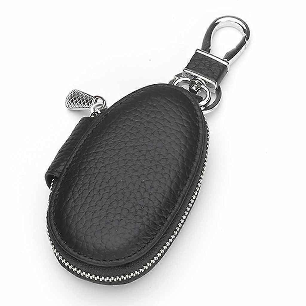 Leather Key Case for Men and Women, Stylish Car Key Holder, Multifunctional Key Organizer, Durable and Compact Design