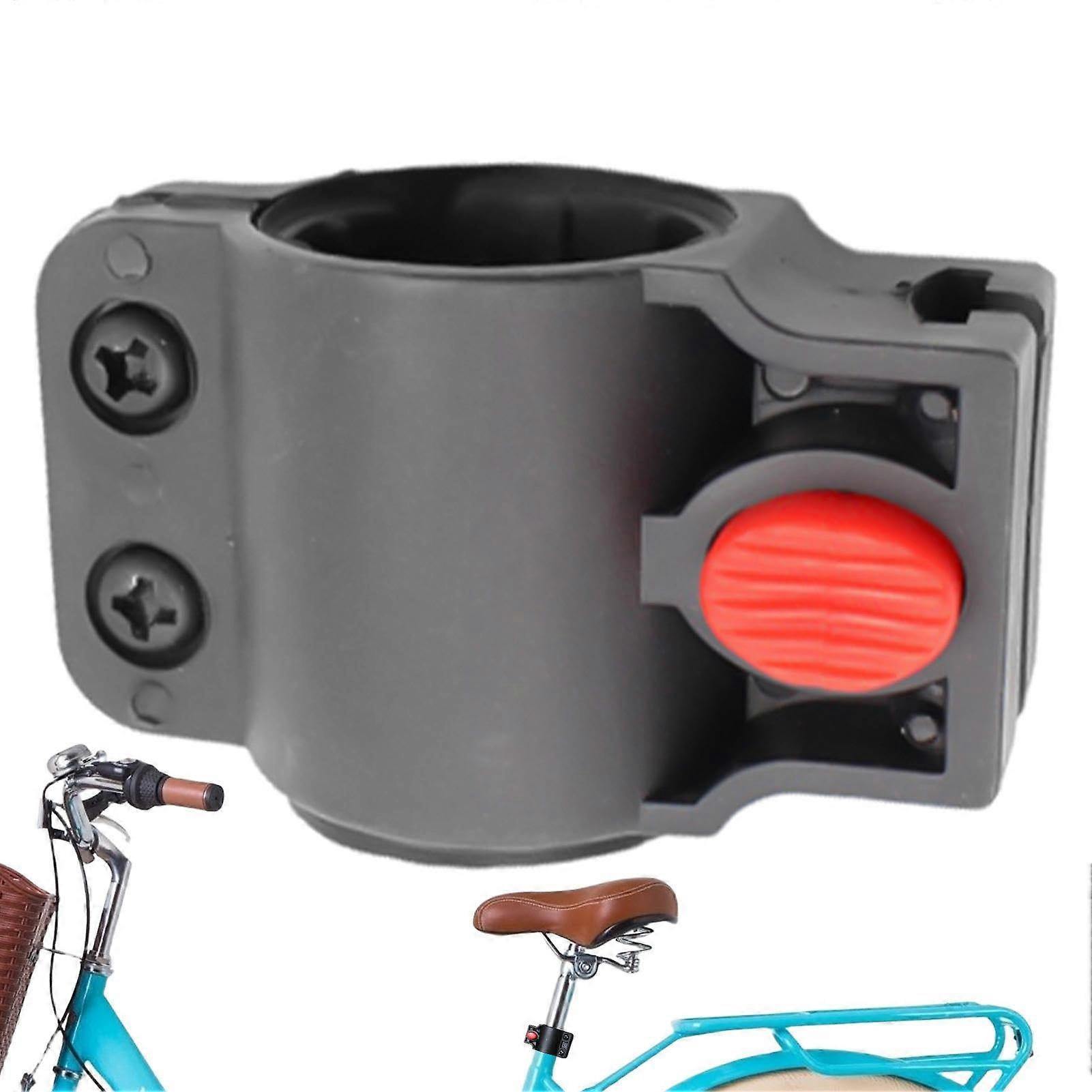 Bike Lock Bracket 6.5x3.5cm ABS U-Lock Fixed Bracket For Self-Coiling Cable Locks