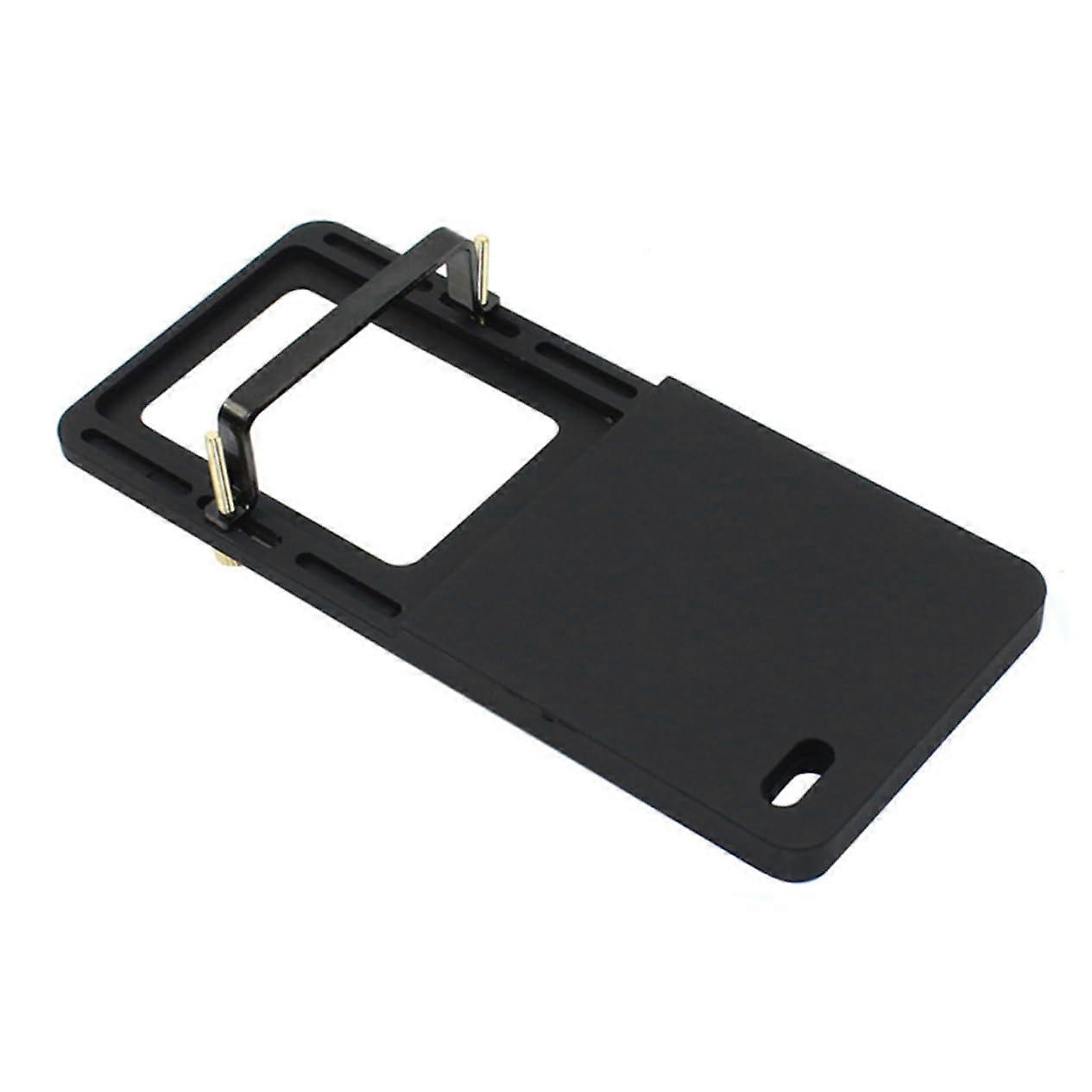Action Kamera Adapter Handheld Gimbal In Black, Compatible Action Cameras, Rotatable Installable Versatile Accessory
