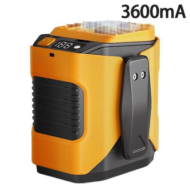 High Speed Waist Mounted Fan USB Portable Cooling Device With Emergency Pow