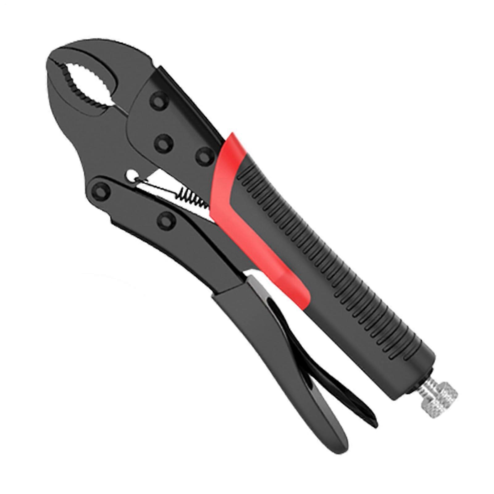 Pliers Tool - High Performance Locking Grip Pliers with Curved Jaw for Bicycle Repair, Attaching, and Loosening