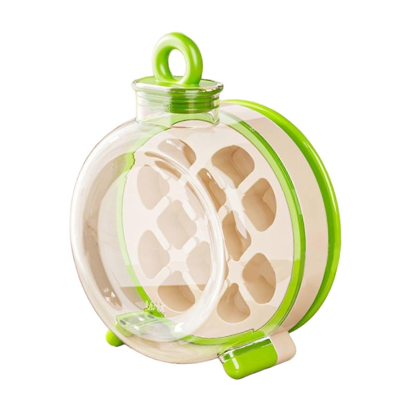 Portable Ice-Cube Bottle Easy Press to Release Vertical Ice-Cube Tray