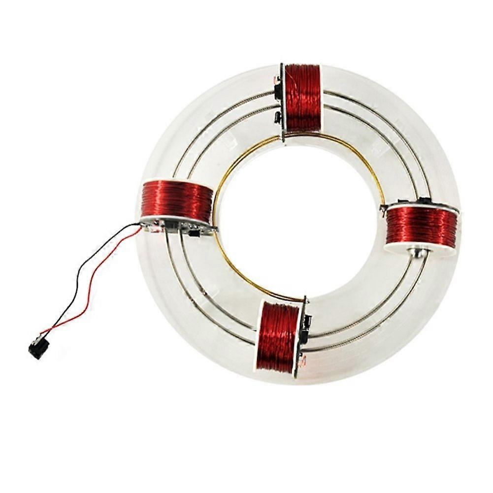 6 Coil Electromagnetic Cyclotron Physical Science Experimental Equipment DIY Homemade Model Toys
