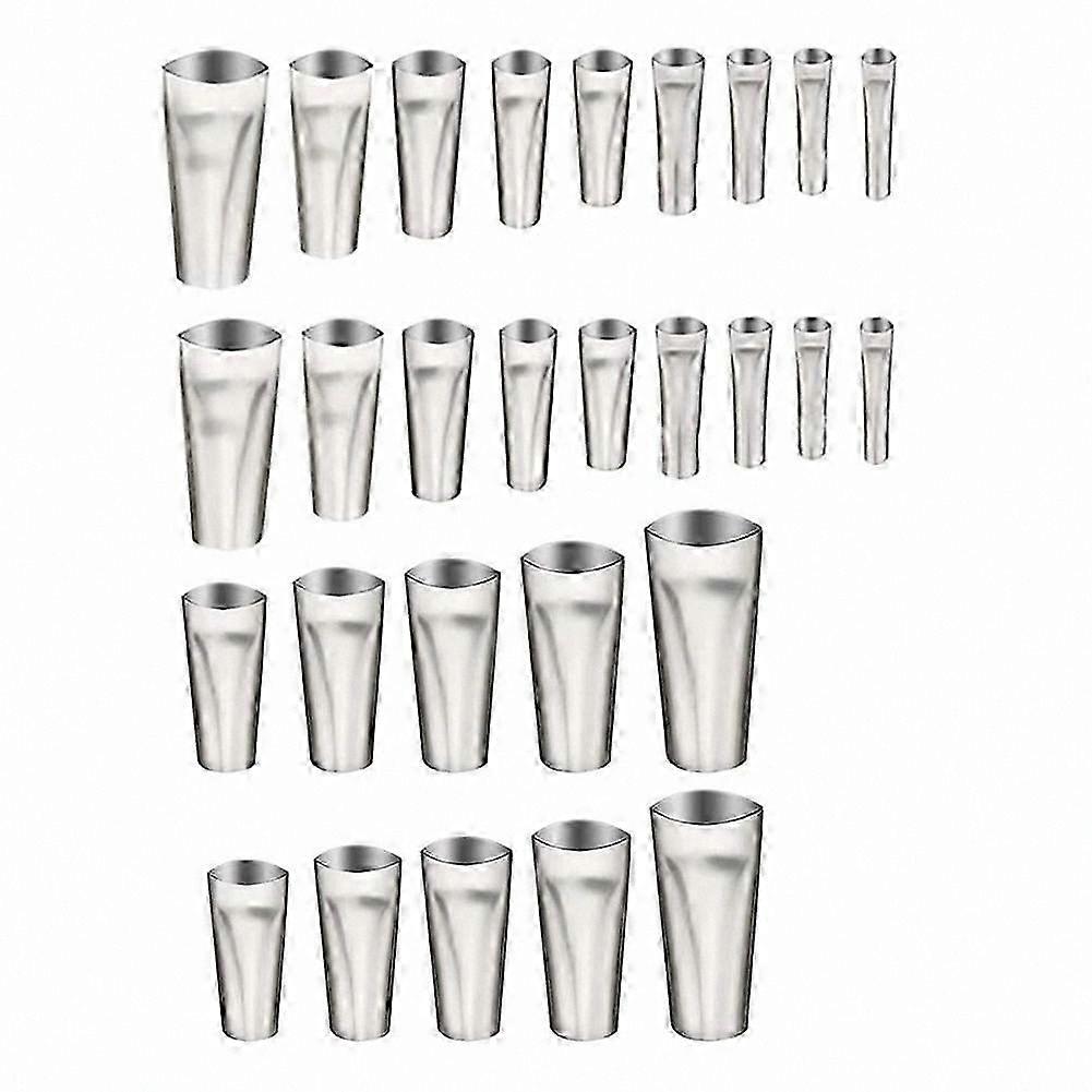 Universal Reusable Sealing Nozzle Organizer Tool Set for Kitchen and Bathroom Rubber Accessory Kit