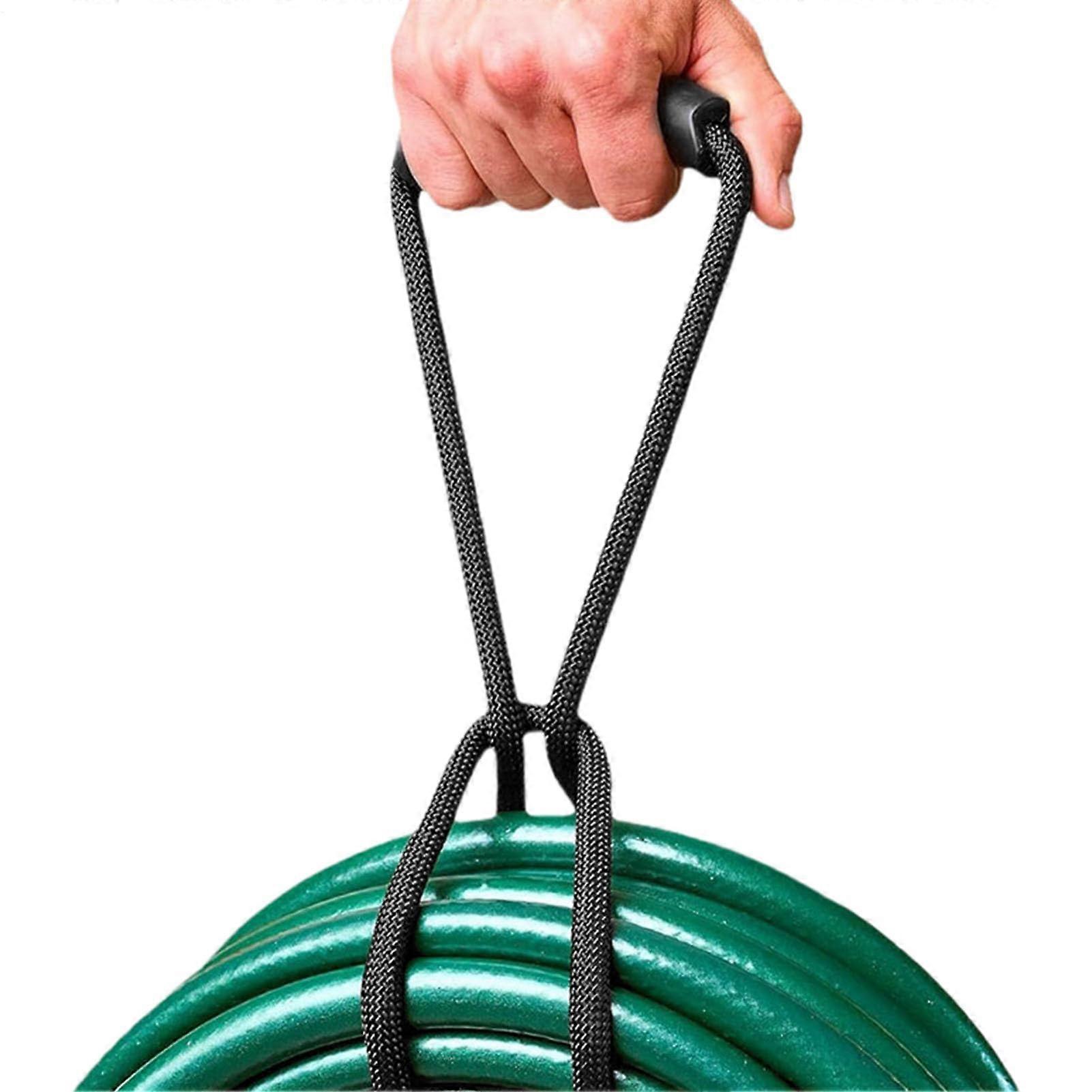 Hose Transport Cord Durable Garden Grip Strap, Reinforced Loop, Adjustable Belt Pipe Organizer, Utility Hanger