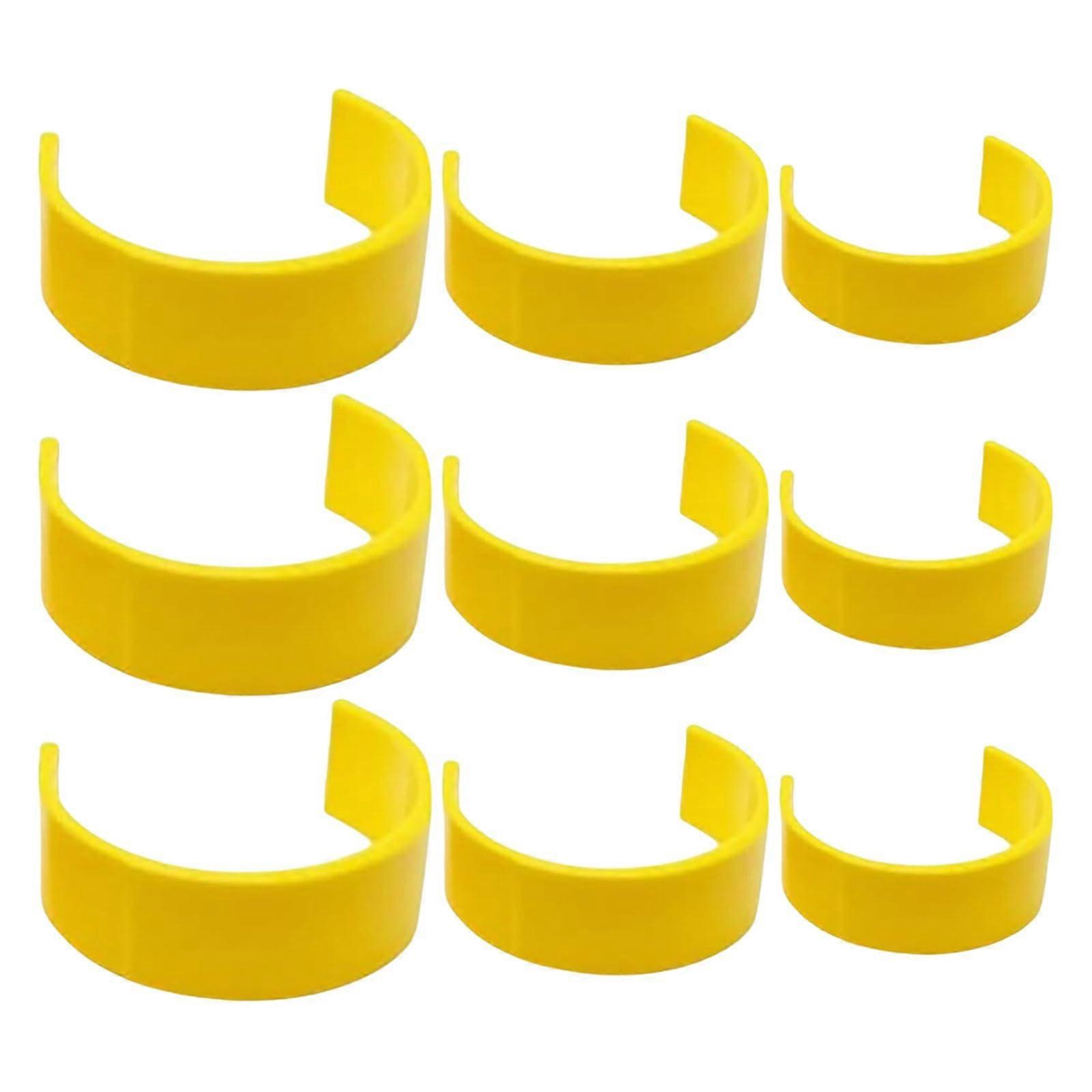 Bottle Label Clip For Medication Identification And Safe Medication Management Plastic Pack 9/18/36 Marker Included