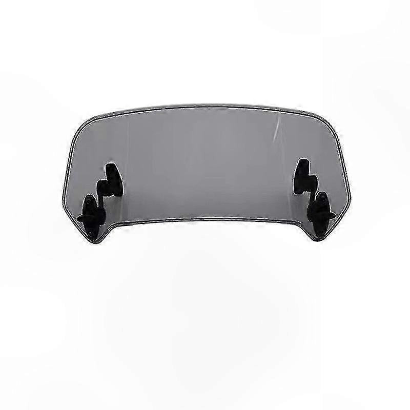 Universal Adjustable Wind Deflector Extension for Motorcycle Windscreen