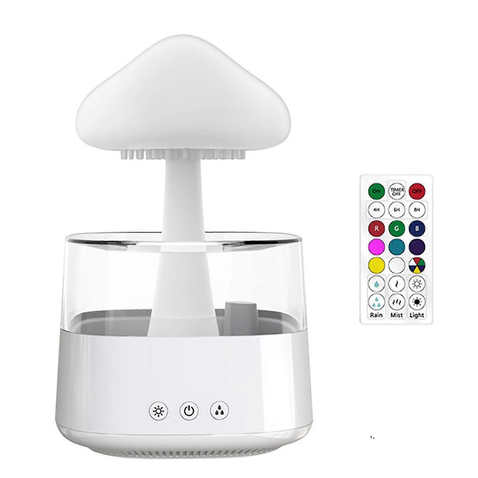 Raining Cloud Aromatherapy Premium Luftbefeuchter mit Raindrop Sound, ideal für Schlaflose! ZZ19