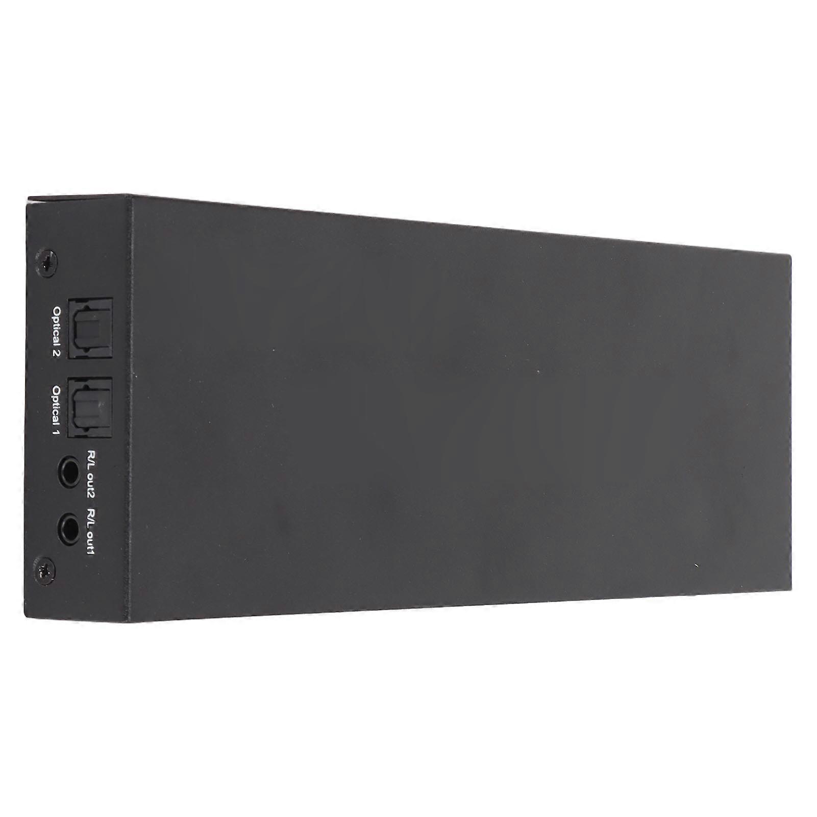 4x2 HD Multimedia Splitter 4K UHD 3D 1080P Black with Remote