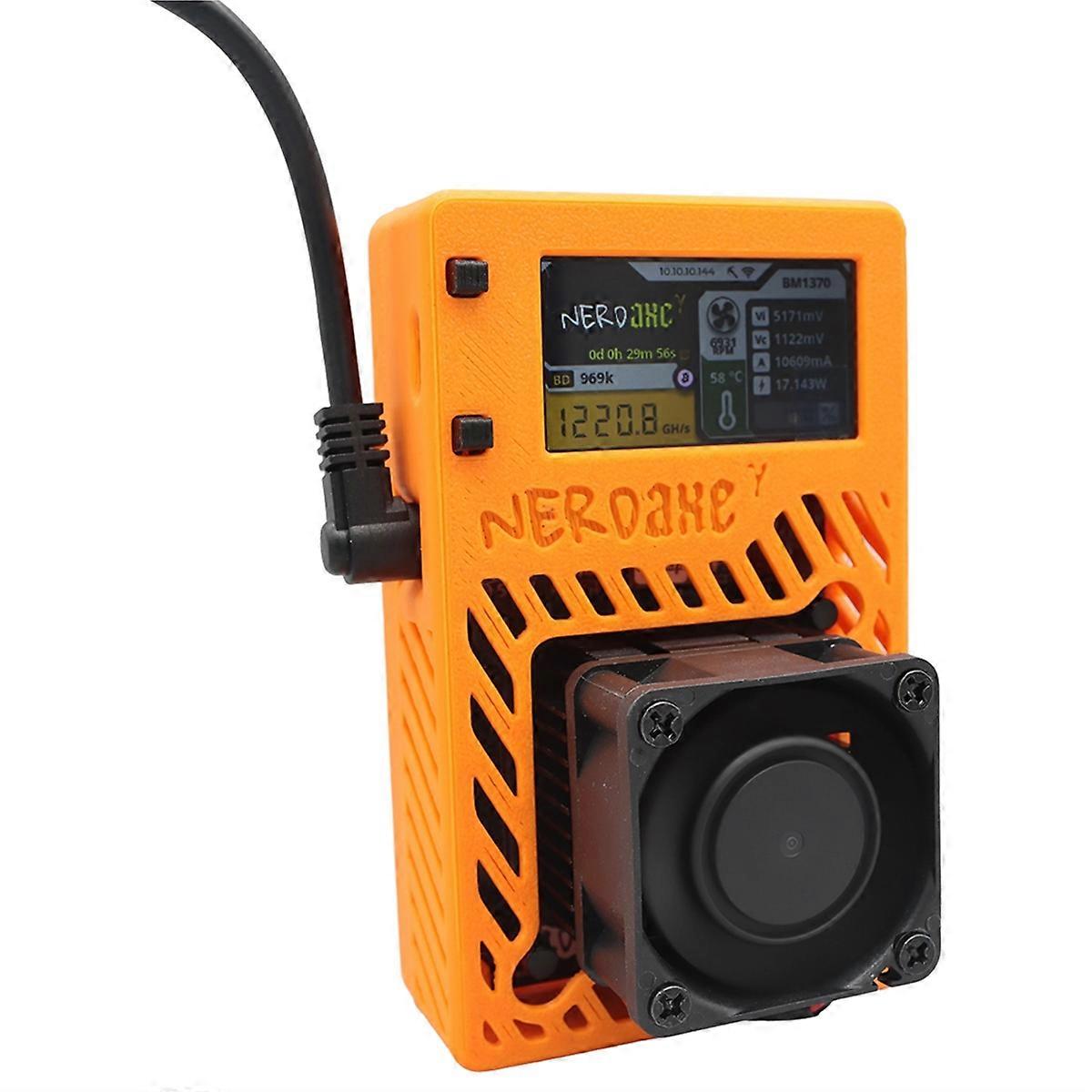 Gamma 601 1200GH/S 18W BTC Solo Miner Color T-Display S3 BM1370 Asic Chip From Antminer S21 Pro EU PLUG