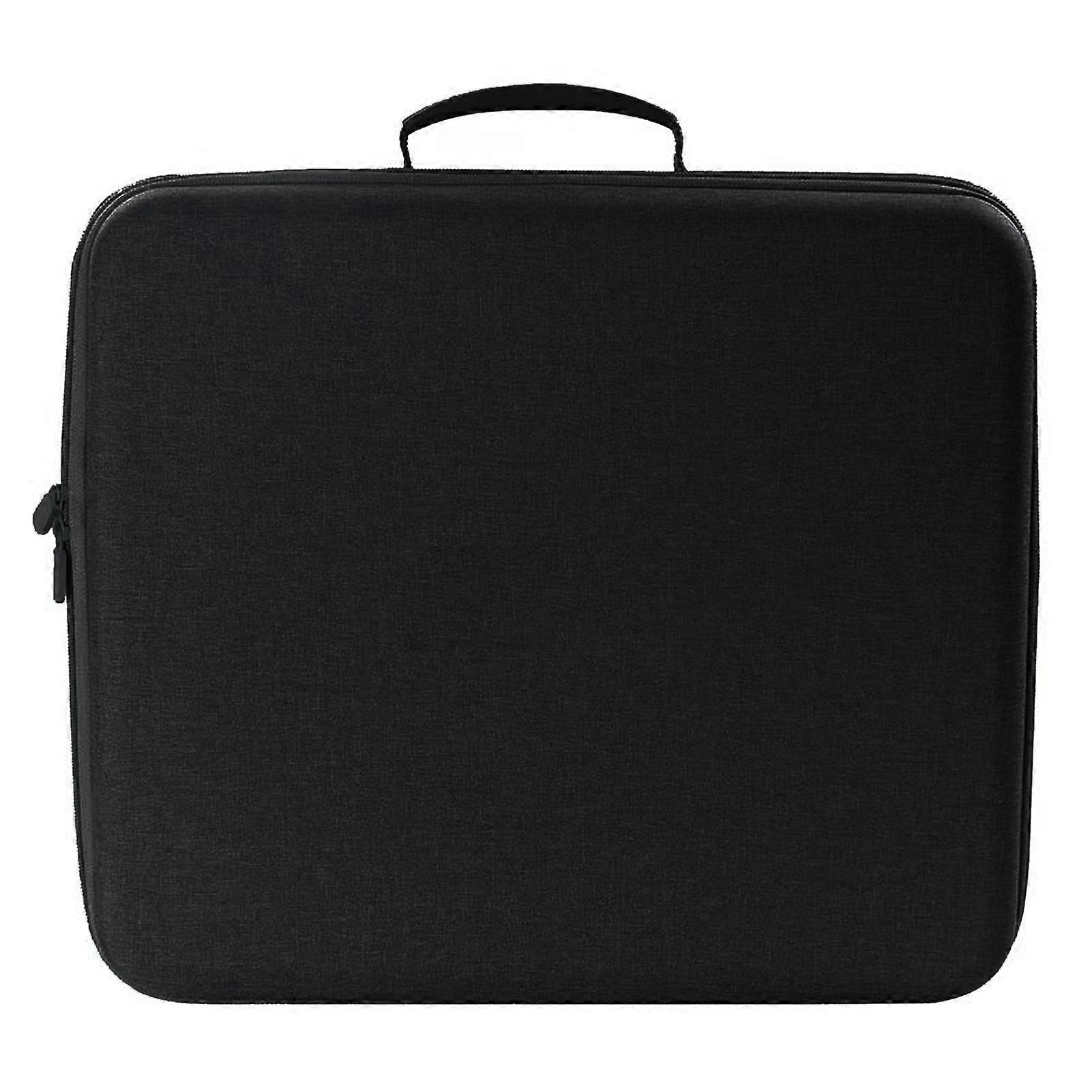 Waterproof PS5 Carrying Case with Soft Leather Handle and Adjustable Shoulder Strap