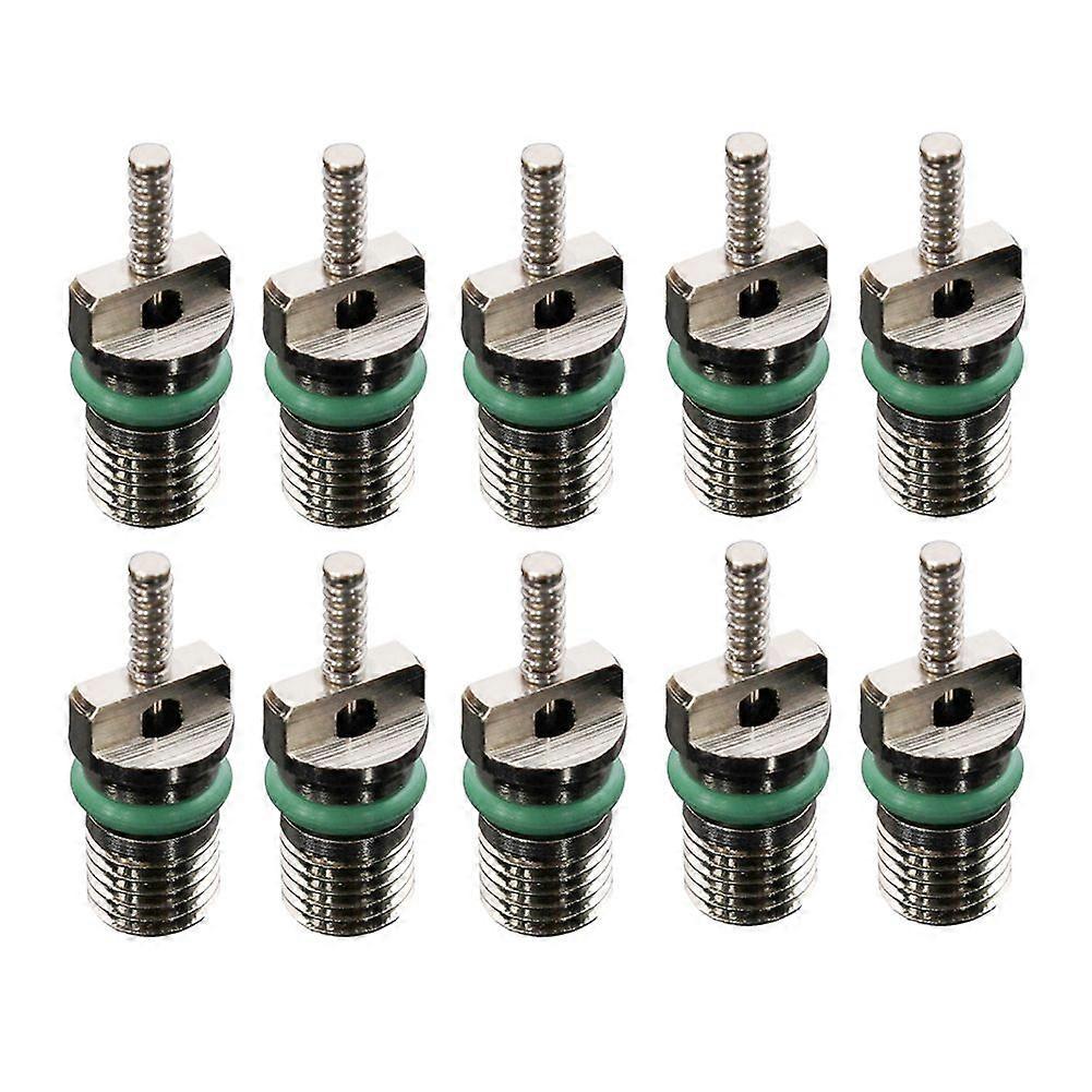 10Pcs Car AC R134A Valve Core Needles Assortment 134a Refrigerant Heat Resistant