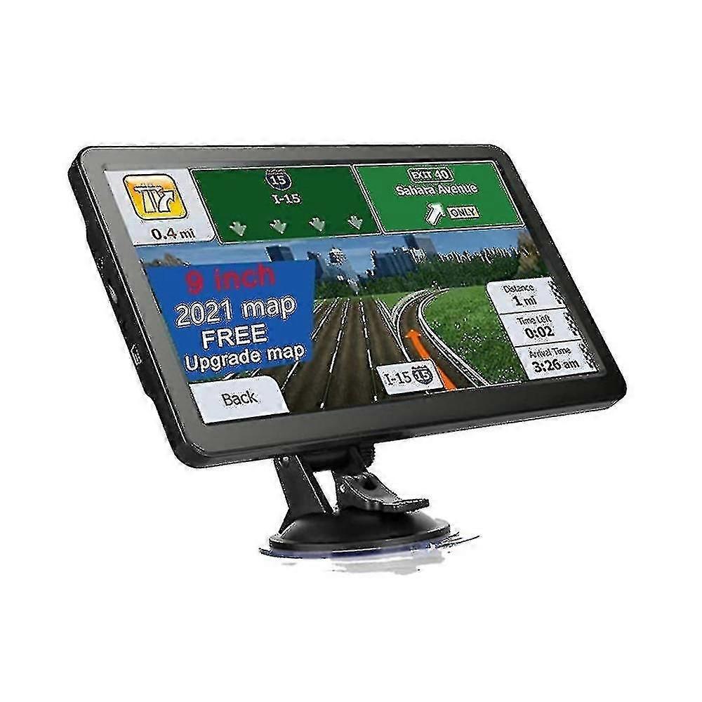 9 Inch Set HD GPS Car Truck 8gb Igo US EU 2022 Map Car Traffic Alert Truck Navigat High Fidelity Fm