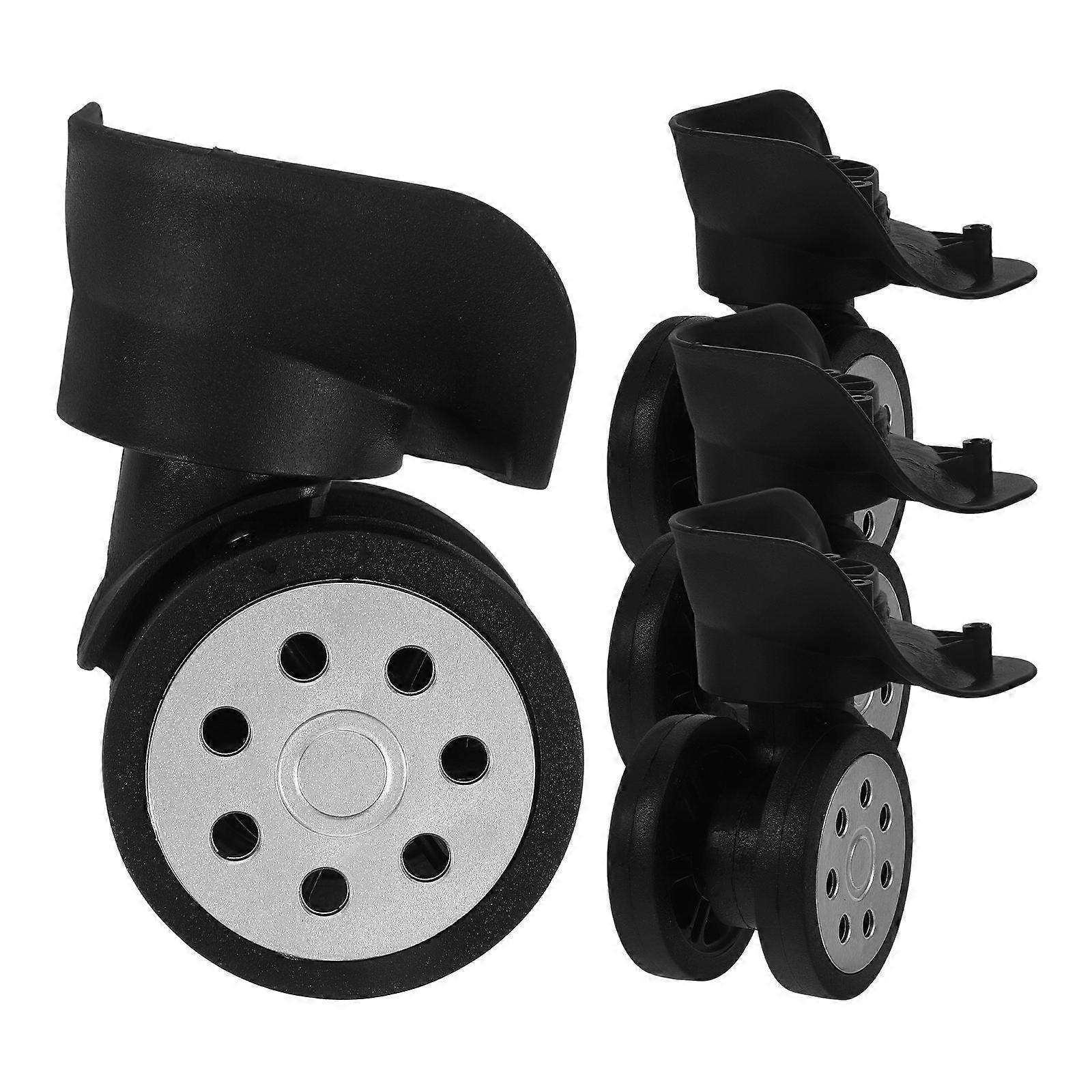 WORGEOUS 4pcs Luggage Wheels for Suitcase Universal Casters Replacement Caster Wheels