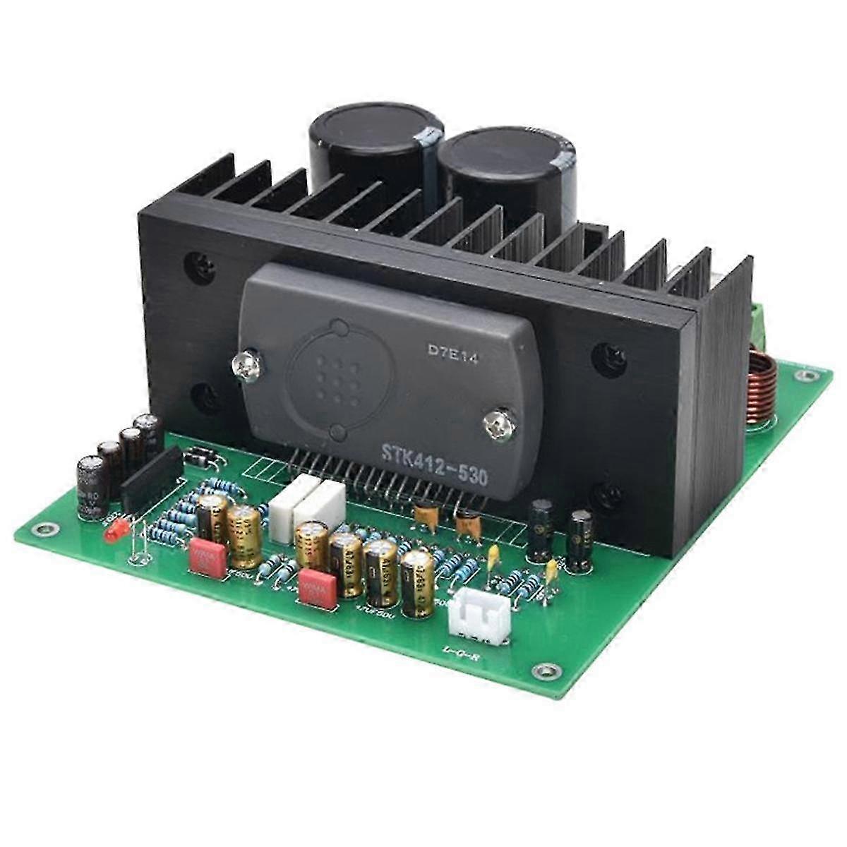High-Power 200Wx2 Thick Film STK412-530 Power Amplifier Board - Quality Finished Board for Beautiful Sound
