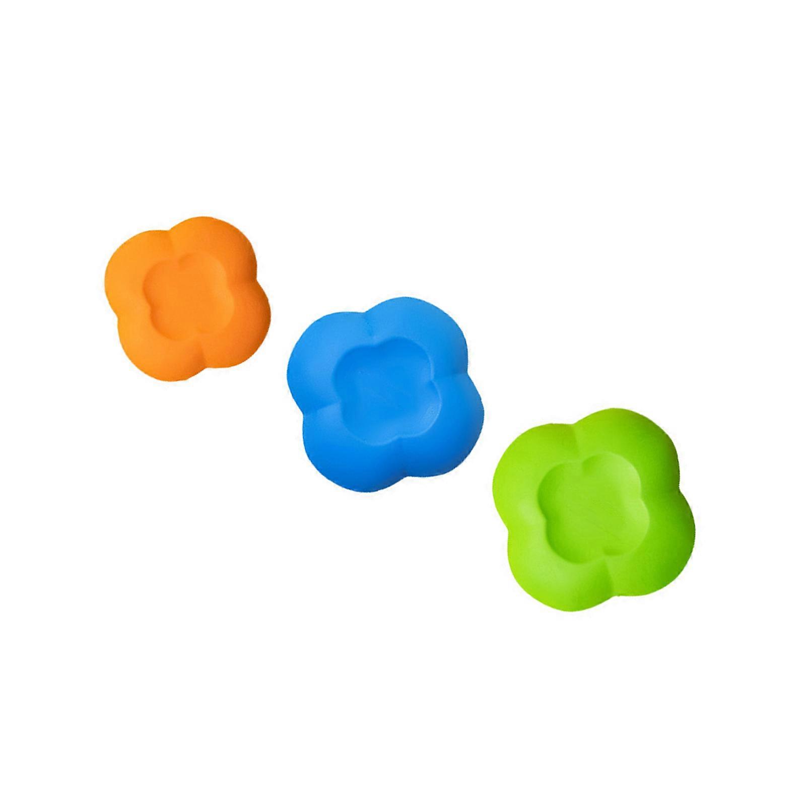 3 Pcs Petal Erasers Cartoon Pencil Erasers Easy to Clean and Carry School Supplies For Precise Correction Multicolor