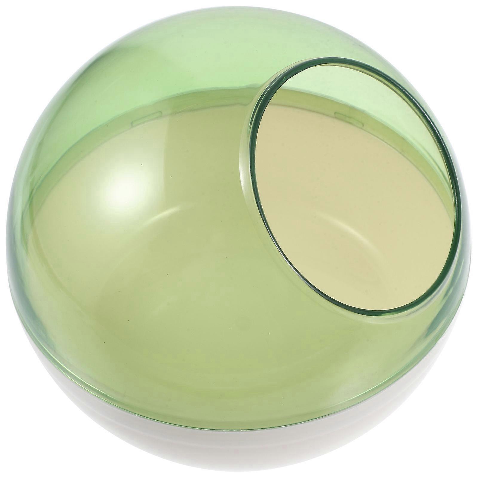 Light Green Hamster Sand Bath Container for Pet Use 2Pcs Pack