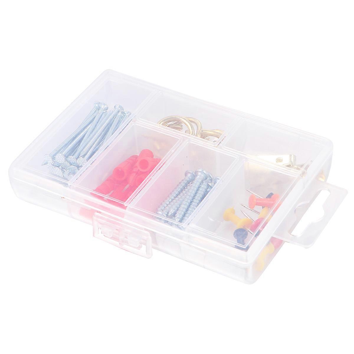 Expansion Tube Screws Kit for Home Use 80Pcs Set with Hook Screws Pushpins