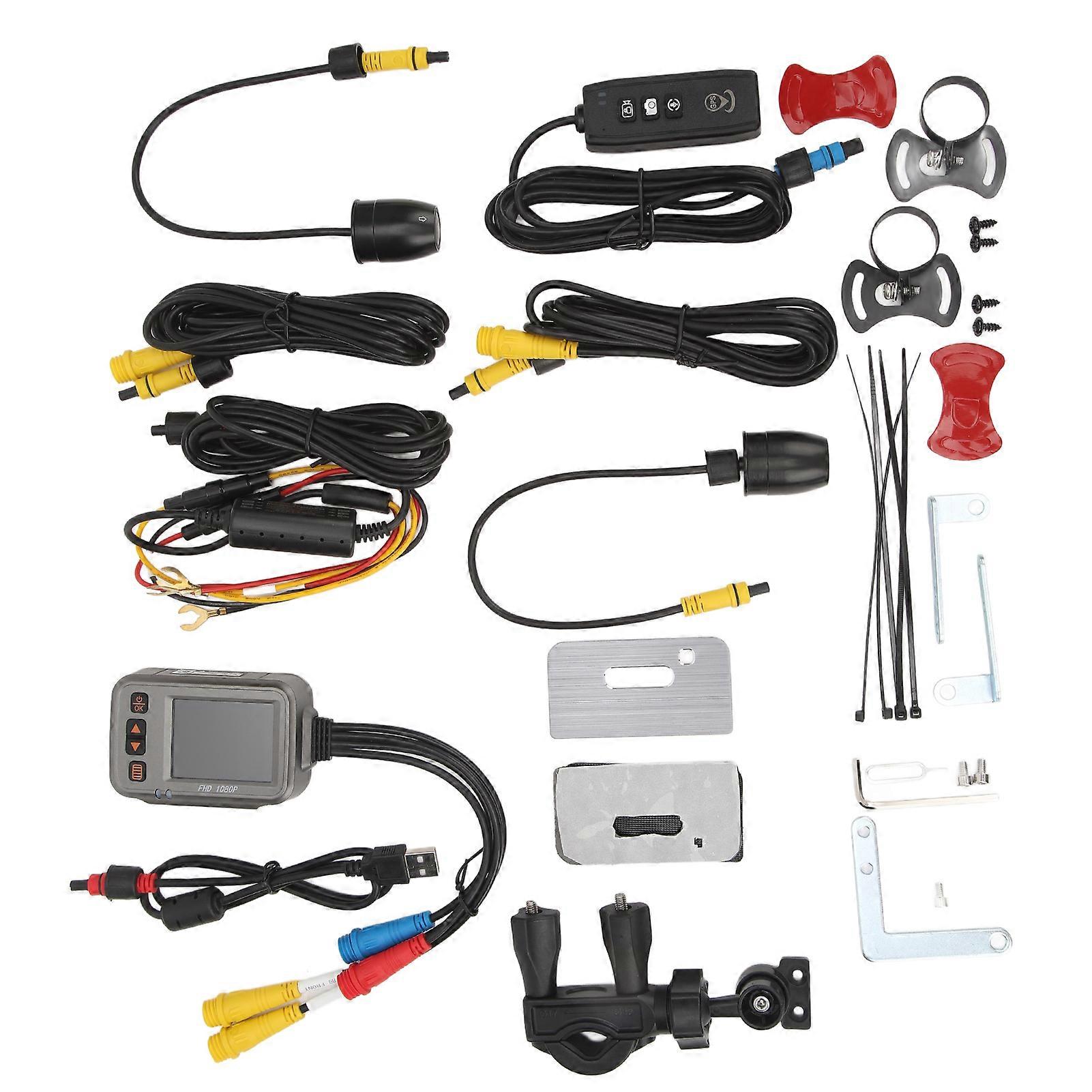 1080p motorcycle dash cam waterproof without GPS