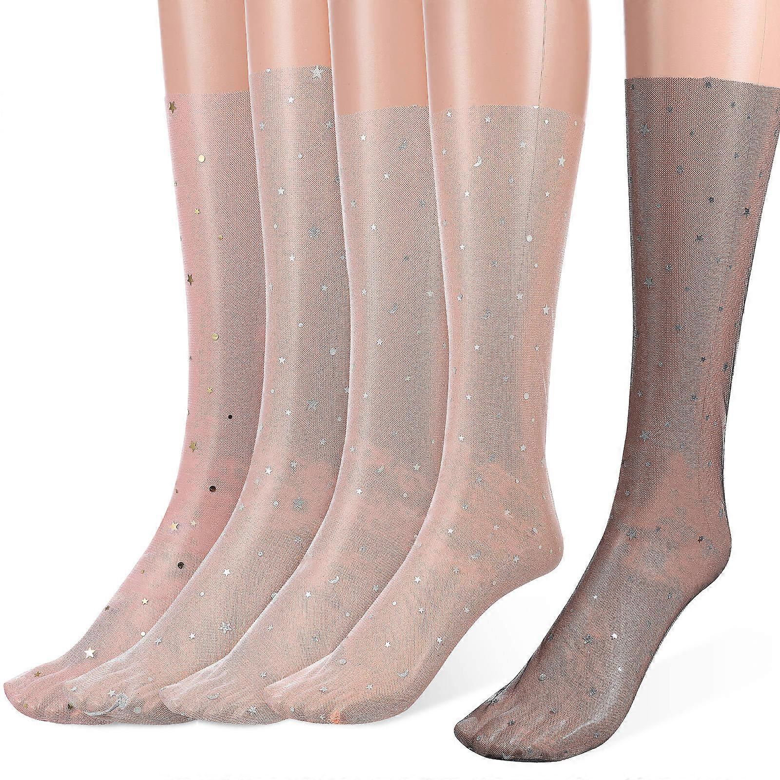 See Through Socks Sheers Socks for Women Providing 25Pairs of Thin Summer Options