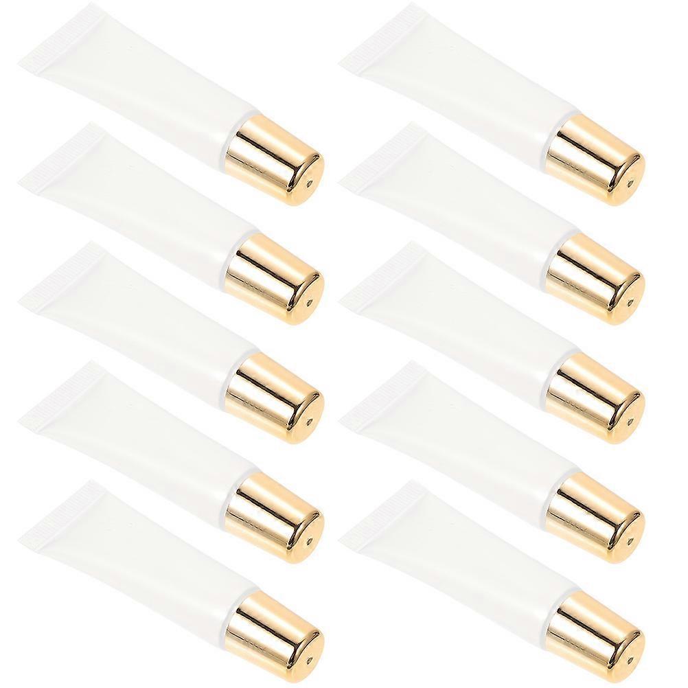 Liquid Lipstick Tube Empty Transparent Pp for Business Travel 50Pcs