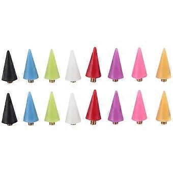16 Pieces Nail Rhinestones Head Tips for Nail Dotting Pen to Pick Up