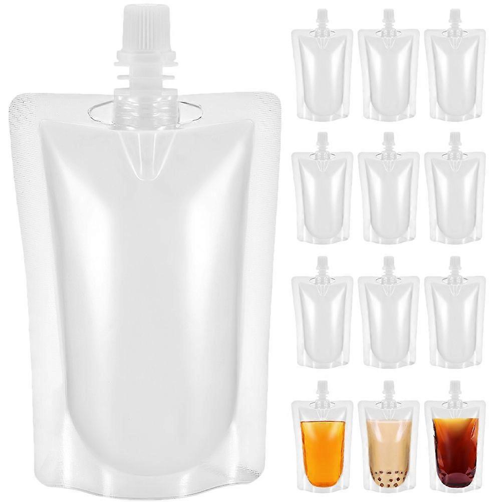 100pcs freistehende Getränkebeutel, Einweg-Saftbeutel, tragbare Saftbeutel