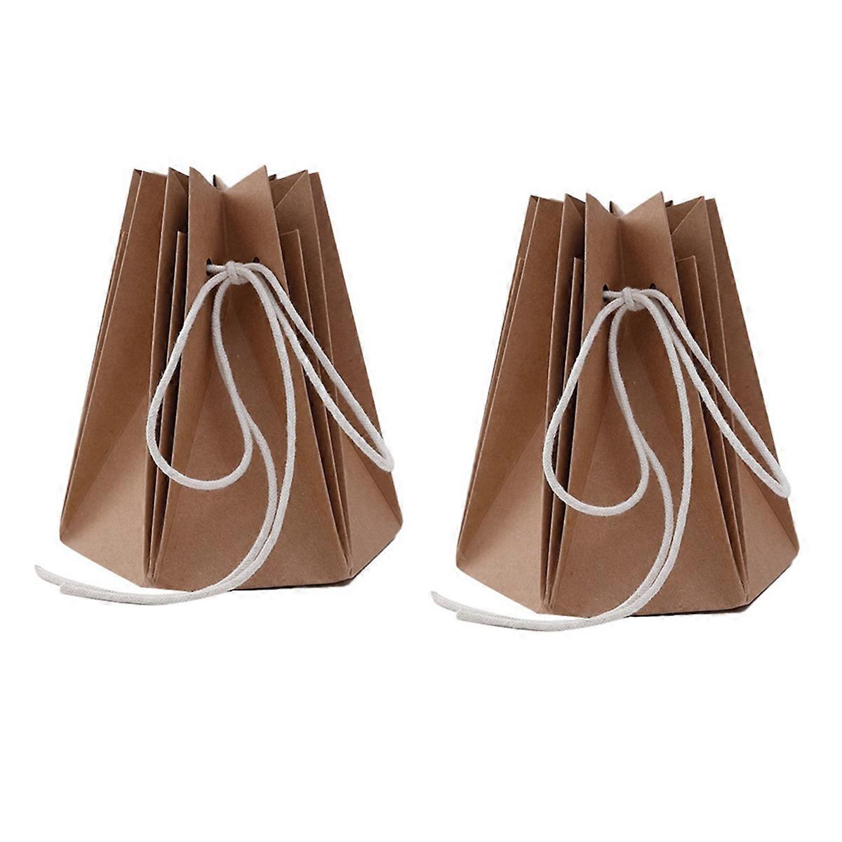 Hand-Beating Rose Bouquets Hug Bag Flower Arranging Bag,Wood Color