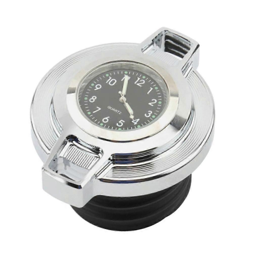 Motorcycle Tank Cap With Clock For A