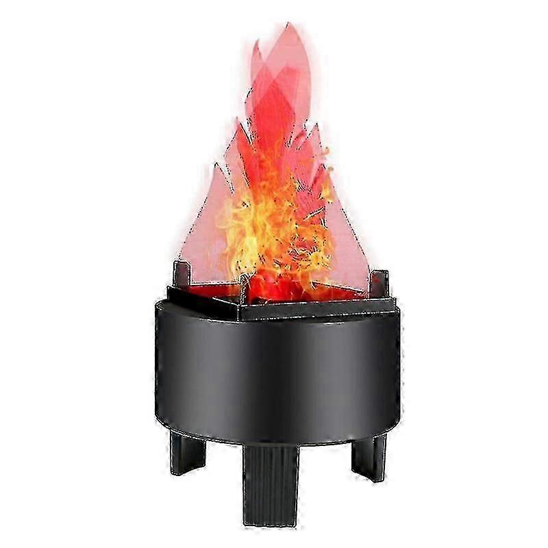 Led Fire Flame Effect Light Artificial Electric Flicker Campfire Lamp Party Decor Supplies For Bar