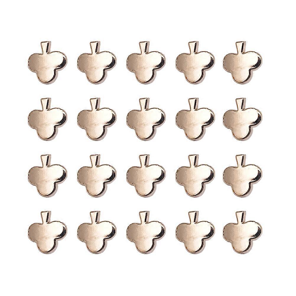 Handcraft Tools Metal Buttons for Decoration 50Pcs Rose