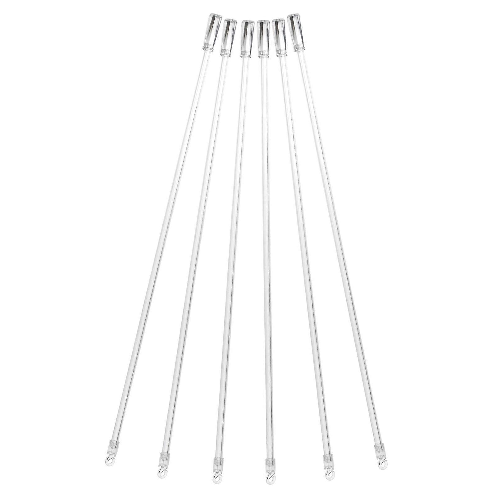 30Pcs Blinds Pulling Rod Venetian Blinds Wand for Home Use Transparent