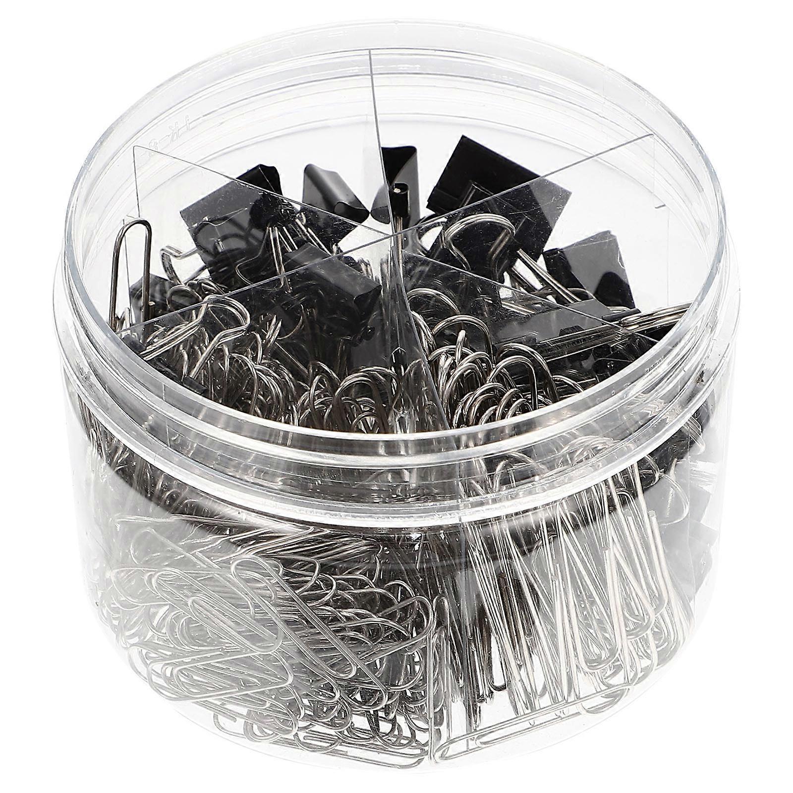 Binder Clips Stationery Combination Set for Paper Clamping 5 Boxes