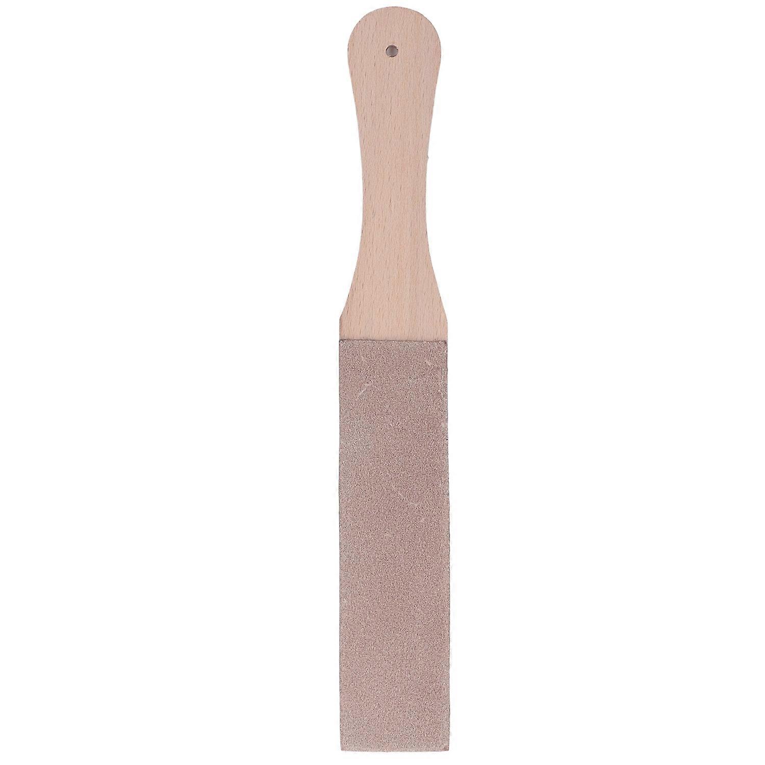 Feature:
1. Double Sided: Both sides of the knife strip can be used for honing. One side is glossy, 