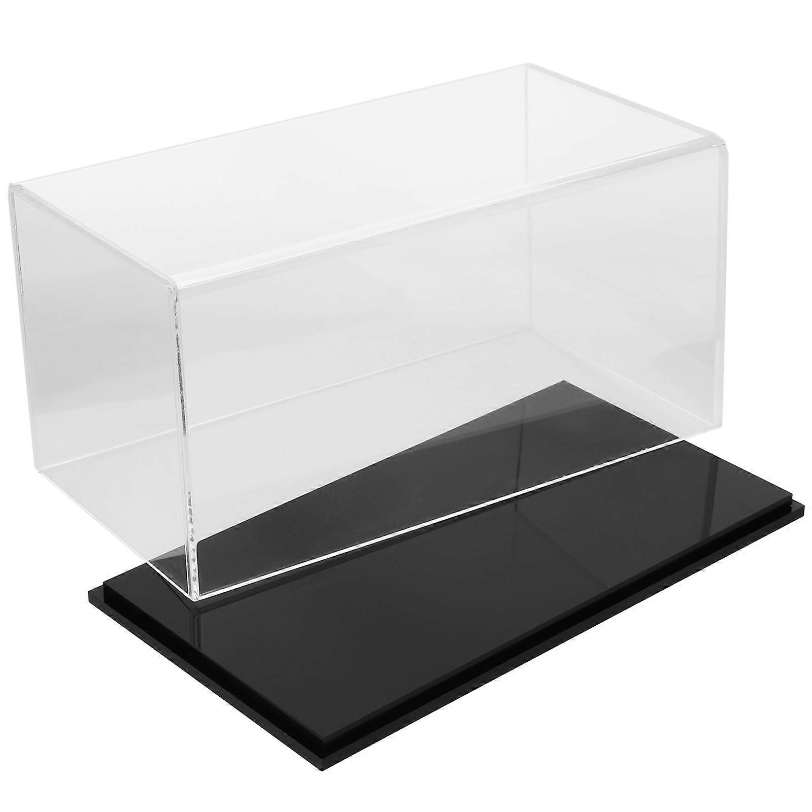 Acrylic Box Clear Display Case For Collectors 14.00X7.70X7.00CM Transparent Storage And Display 4Pcs