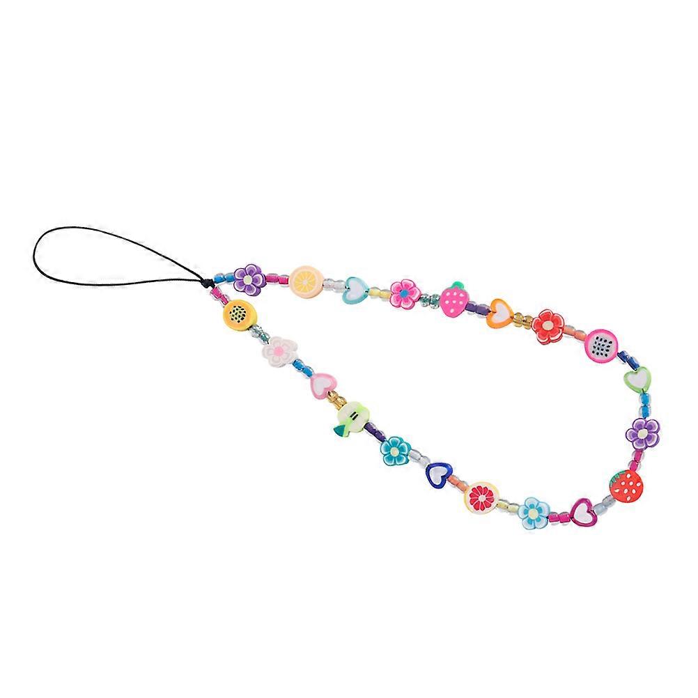 Polymer Clay Cellphone Hanging Rope for Phone 4Pcs Set