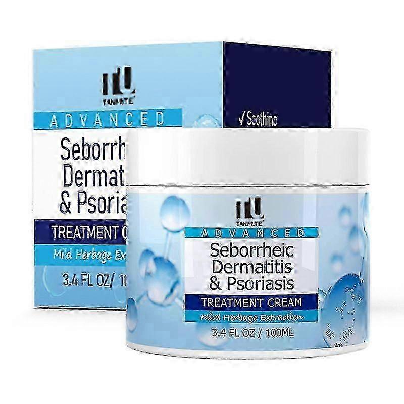 1-3X Seborrheic Dermatitis Cream, Scalp Treatment for Psoriasis, Folliculitis, Dry Itchy Scalp