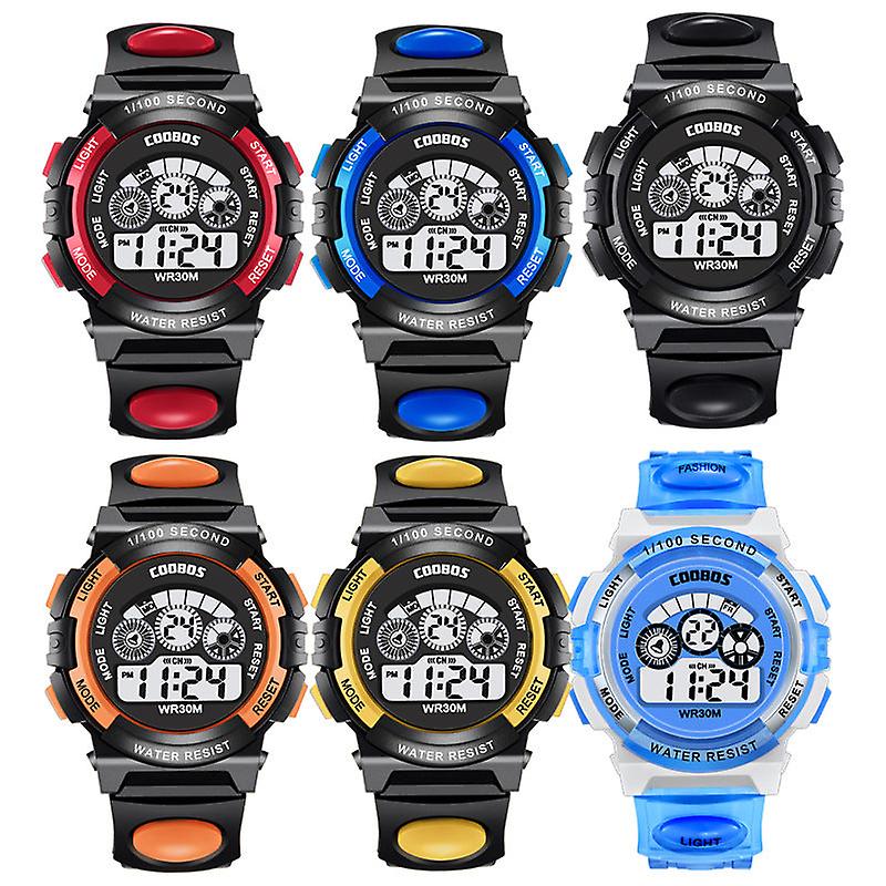Kubaoshi Children's Watch Multi-functional Colorful Waterproof Student Electronic Watch