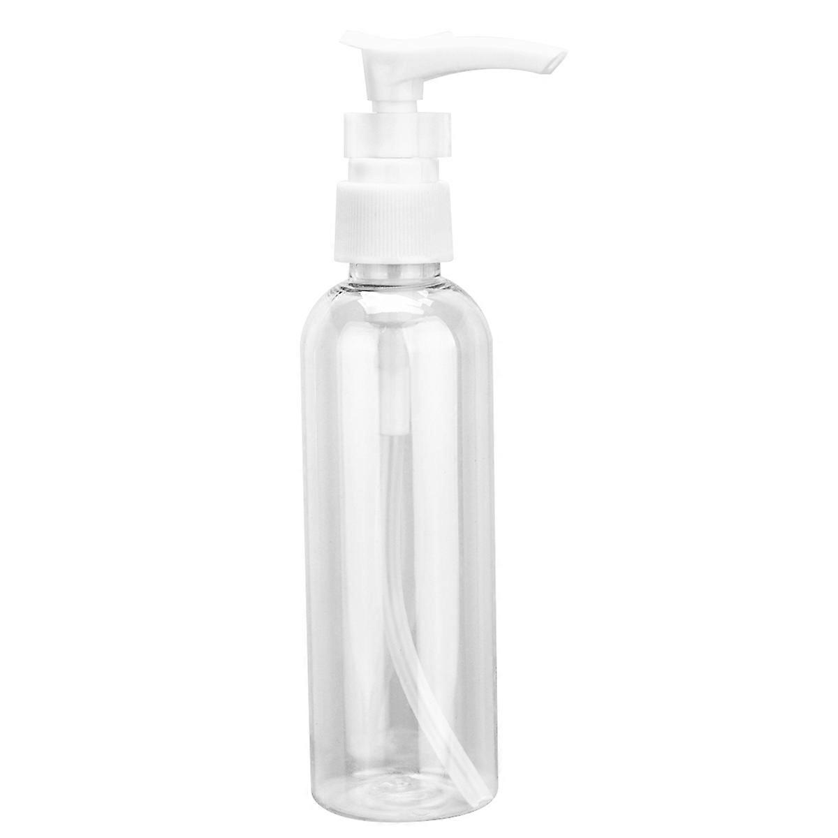 Sub Bottle for Storage 6Pcs Press Pump Lotion Bottles with White Heads