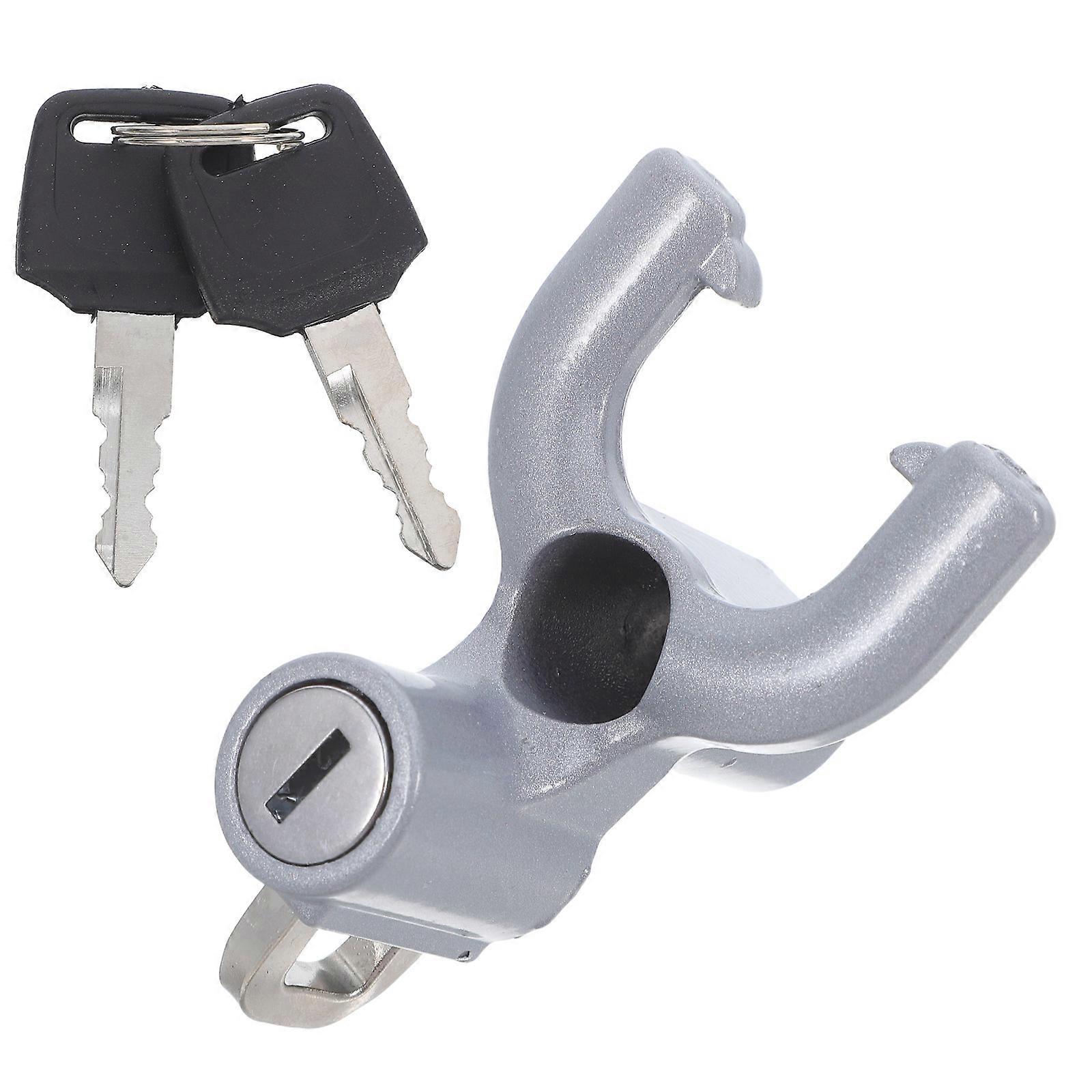 Motorcycles Lock with Handlebar Clamp for Anti Theft 2Pcs