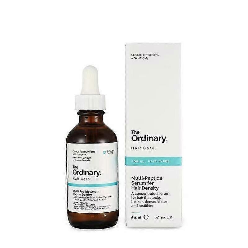 Sérum multi-peptides The Ordinary pour la densité capillaire, formule à base de peptides pour des cheveux plus épais et plus volumineux. Nouveauté