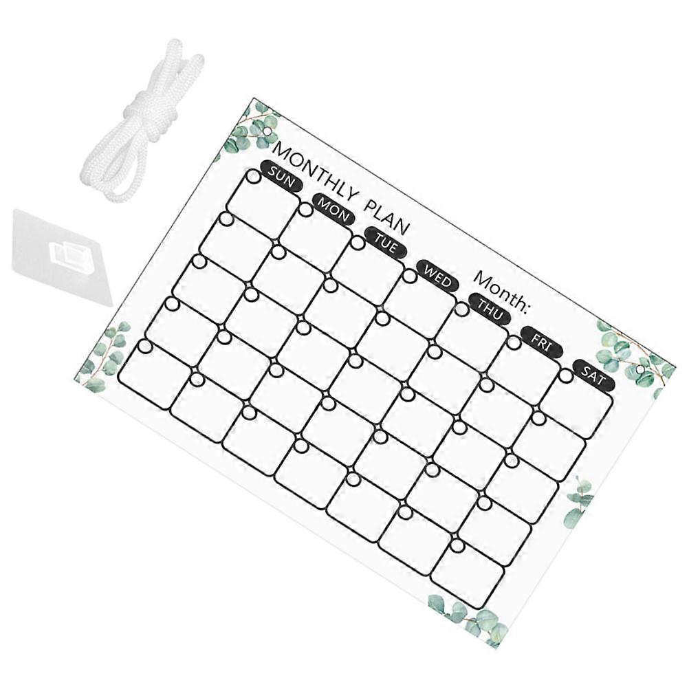 Acrylic Transparent Memo Board for Home Use 5Sets Multi-Functional Message Board