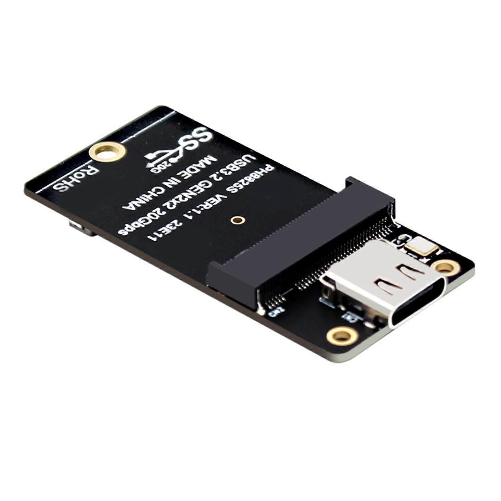 Type C Solid Disk Adapter NVME Conversion Board TypeC NVME SSD Converter For  Speed Data Transfer