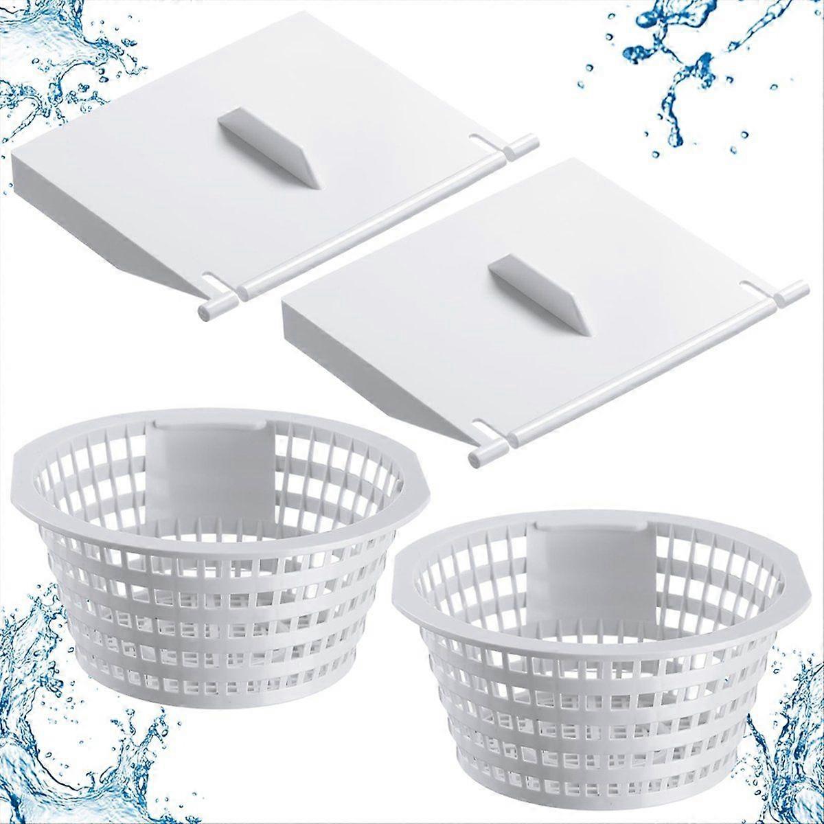 Skimmer Replacement Weir Door Flap and 8928 Pool Skimmer Basket
