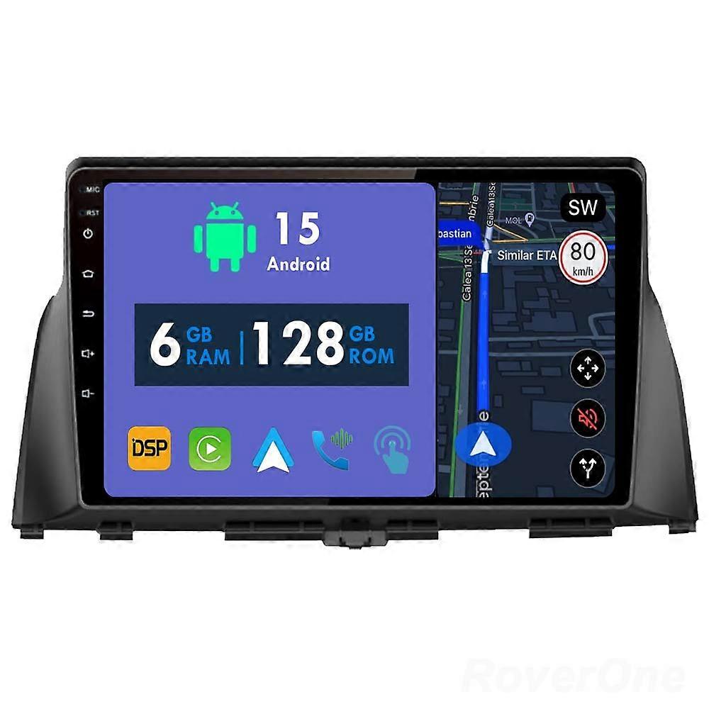 Car Radio 6G+128G CarPlay GPS Navigation Head Unit for Kia K5 Optima 2016 - 2019 Android Auto Bluetooth Stereo Touch Screen