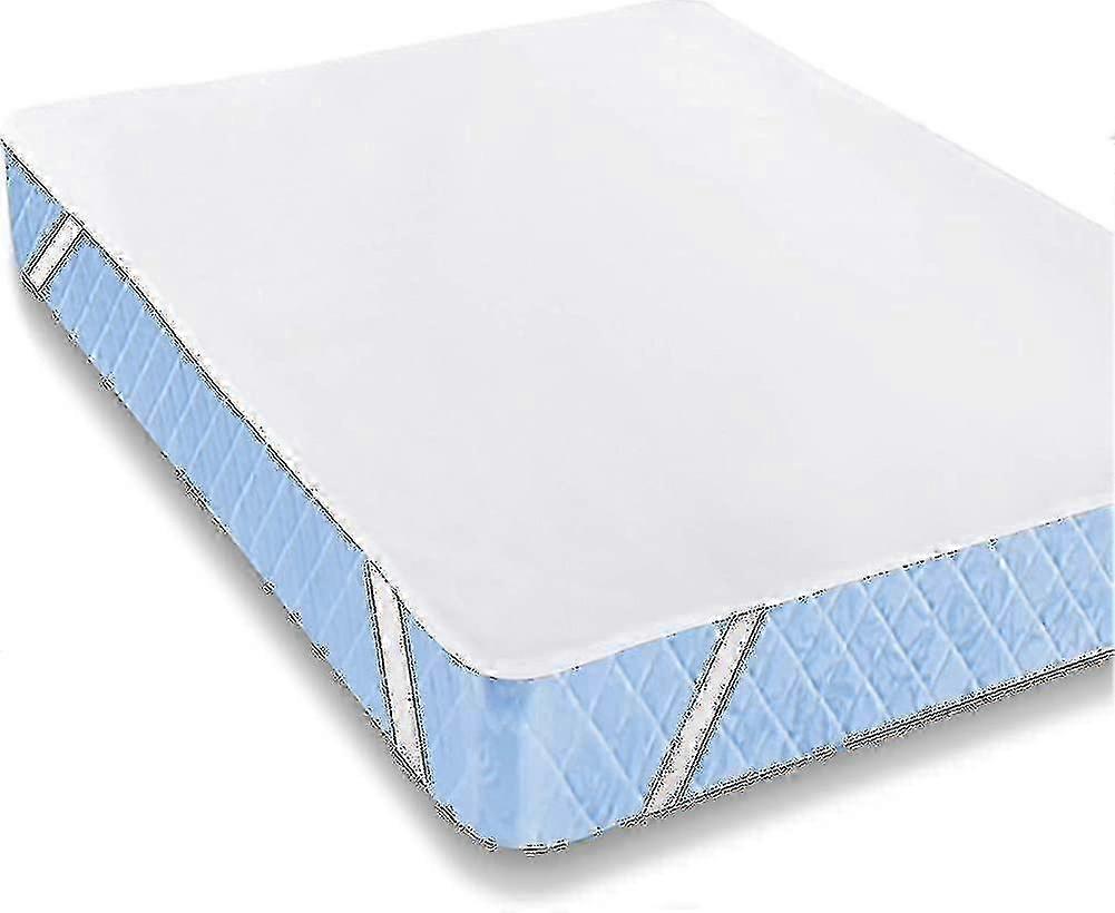 واقي مرتبة مقاوم للماء 120 × 200 سم ، غطاء مرتبة مسامي ، مضاد للعث