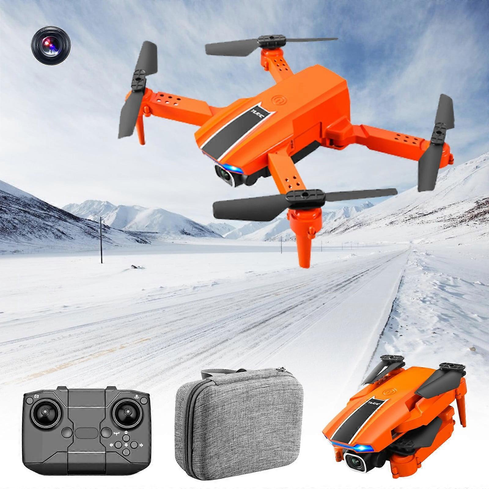 Mini Drone with 1080P HD Camera, Remote Control Toy for Kids, Altitude Hold, Headless Mode, Speed Adjustment - 3 Batteries Included