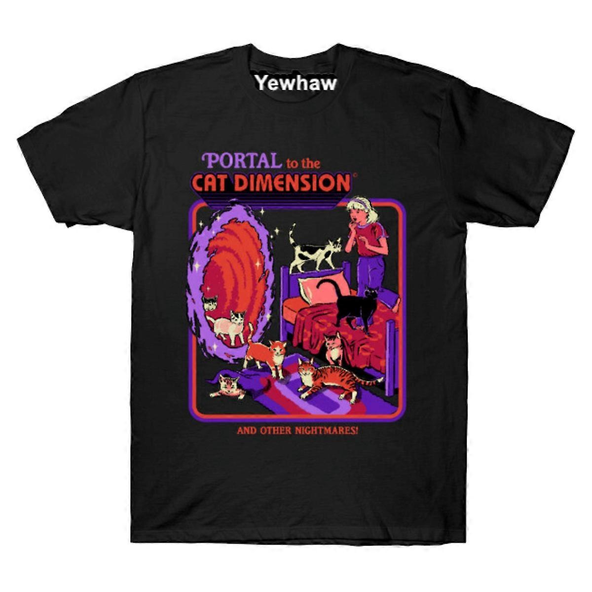 Het Cat Dimension T-shirt Cats Tee