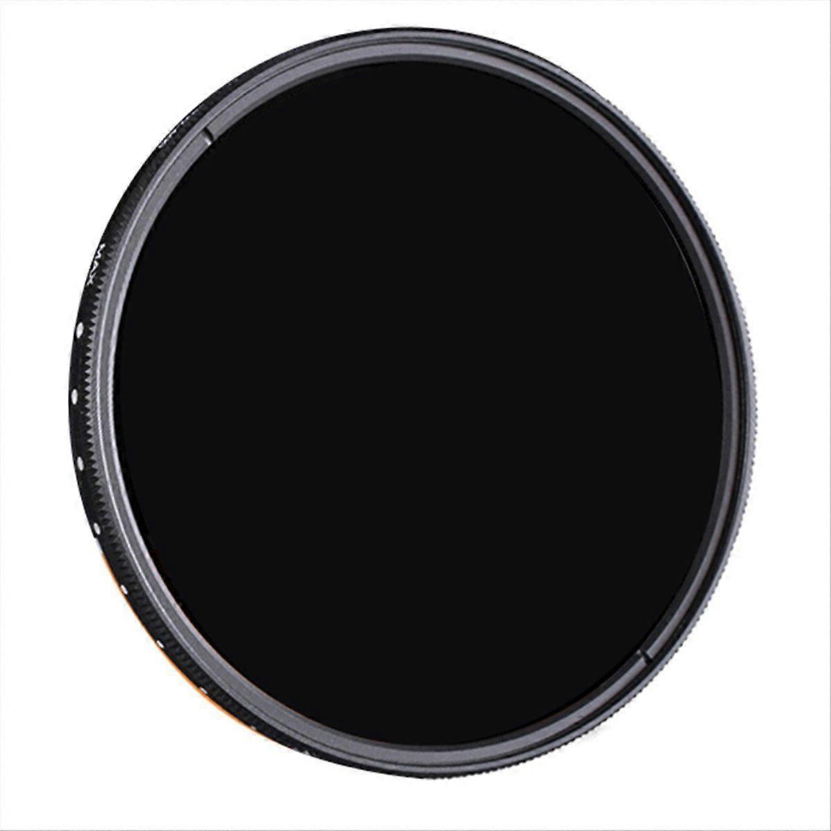 Filtre ND2-ND400 variable Filtre d’objectif d’appareil photo à densité neutre réglable de 82 mm à 9 vitesses